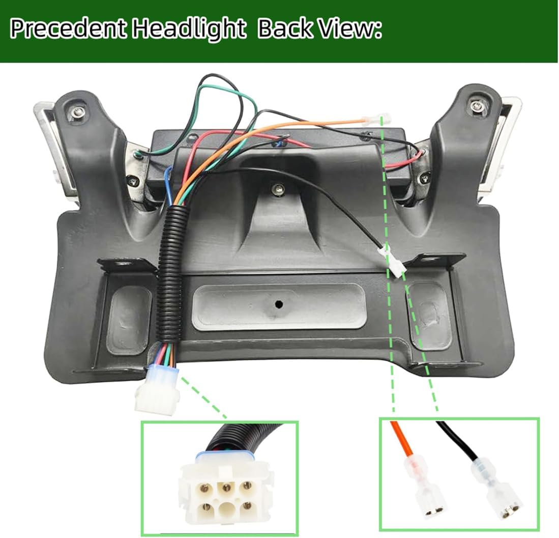 Golf Cart Club Car Precedent LED Headlight | Club Car Precedent head Light Replacement for Precedent 2004&UP Electrice golf cart