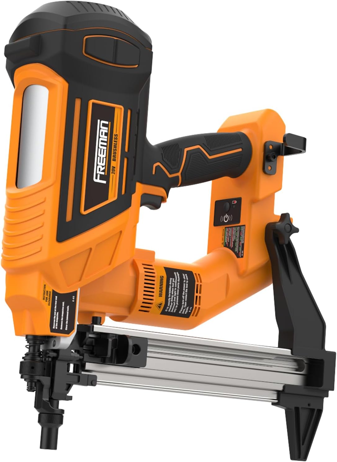 Freeman PE20VTCSPN40 20 Volt Cordless and Brushless 1-1/2" Concrete Nailer (Tool Only) – 750 Shots per Charge