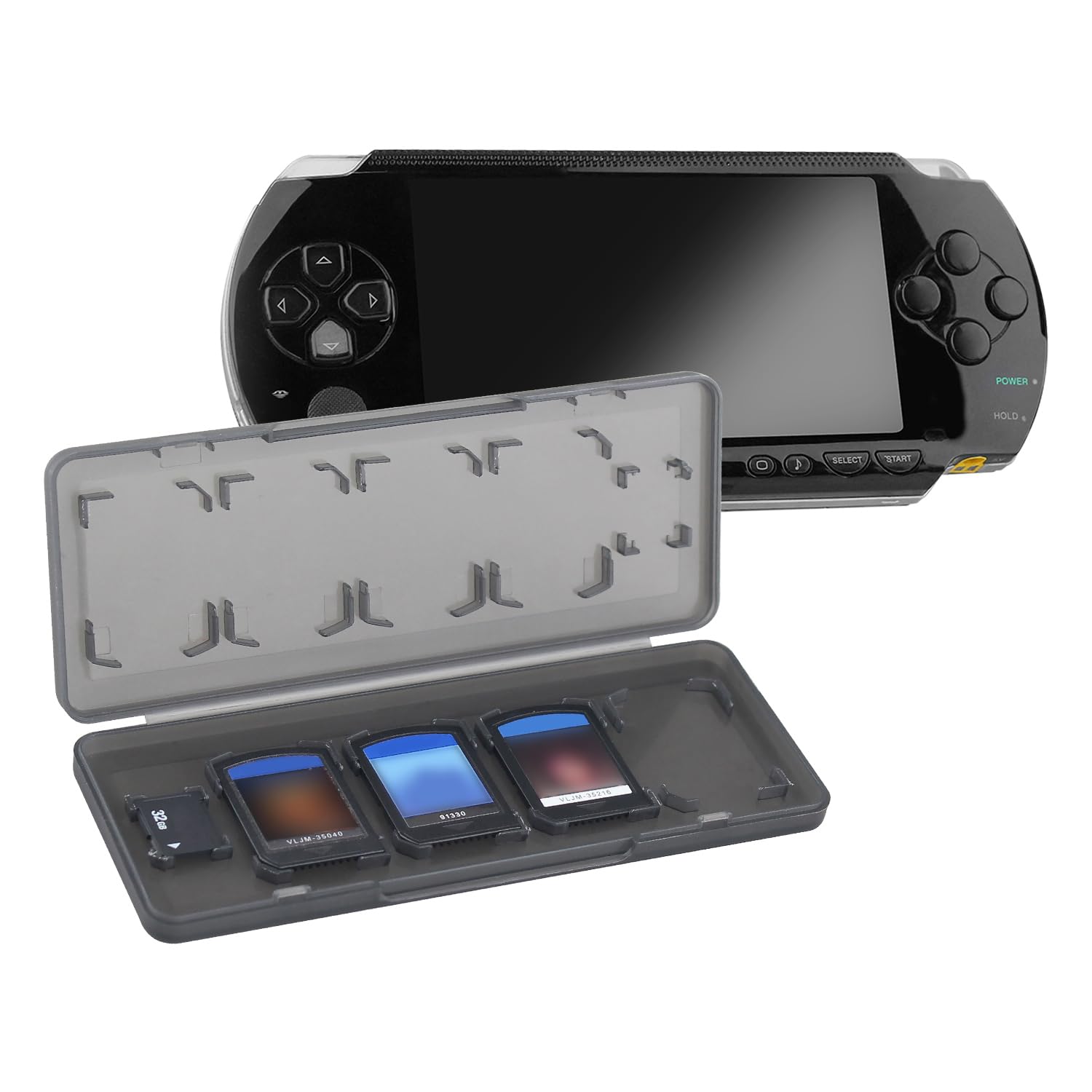 Amazon.com: OSTENT 10 in 1 Game Memory Card Holder Case Storage