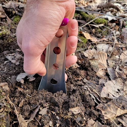 Image of Ultralight Backpacking Trowel, 0.48 oz (13.5g) Purple