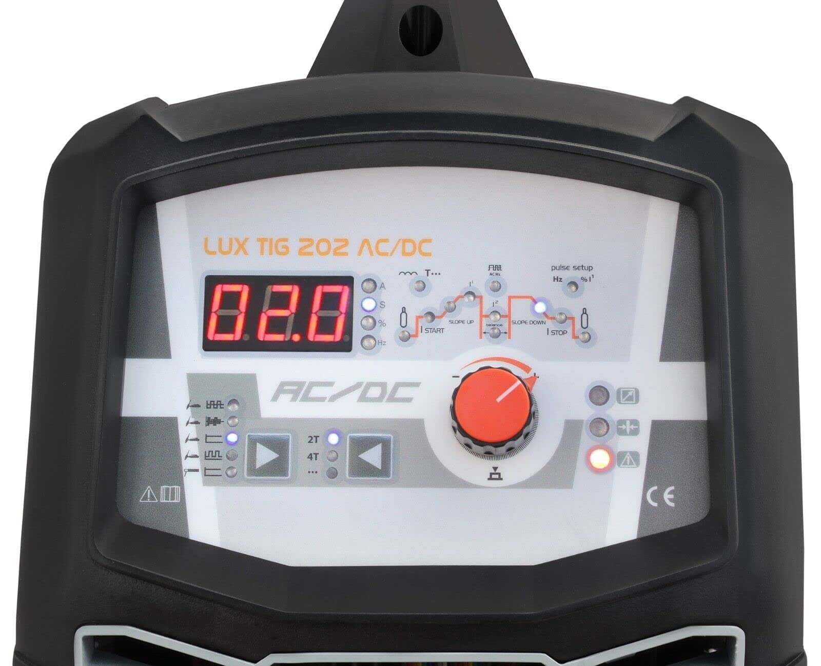 Welder Fantasy Lux TIG 202 - Soldadora TIG (5-200 Amp CA/CC, aluminio, acero inoxidable, acero inoxidable)
