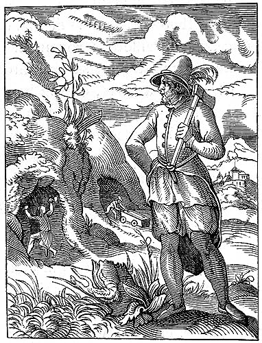 Miner par Jost Amman GerRit poster grand format toile sans pli
