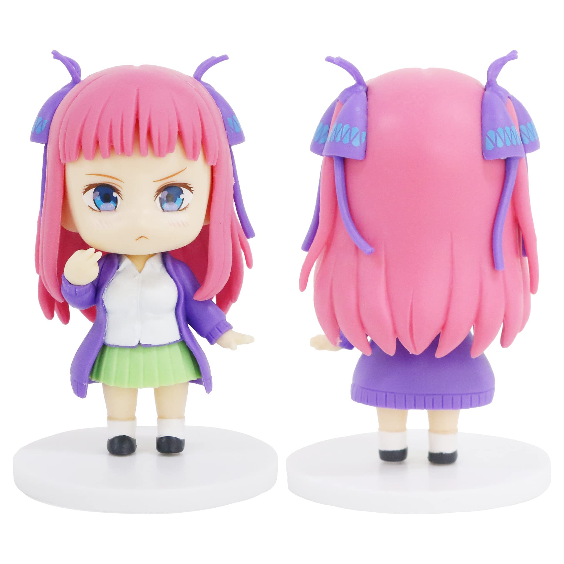 Statuetta Yotsuba Miku 18 Cm Yotsuba/Miku Action Figure 18CM PVC Figurine Da Collezione Action Figure Quintuplette Yotsuba Miku