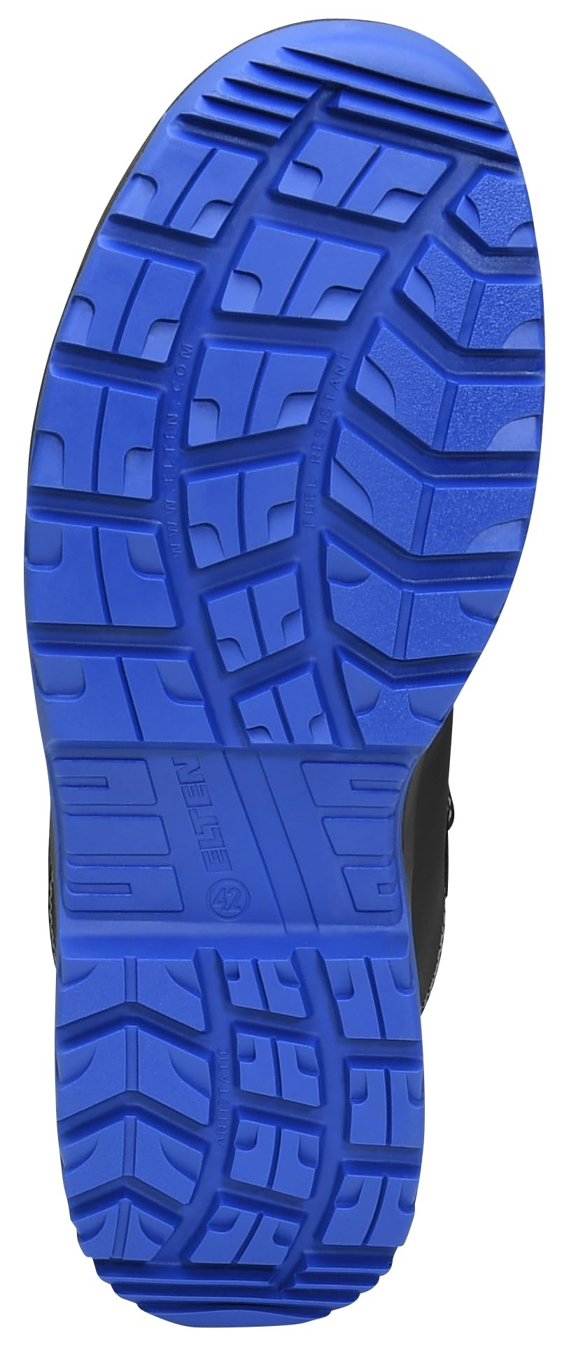 ELTEN LEONARDO XXSG black-blue Mid ESD S3 | Sicherheitsschuhe für Damen & Herren, Stahlkappe, leicht, atmungsaktiv, Gr. 45