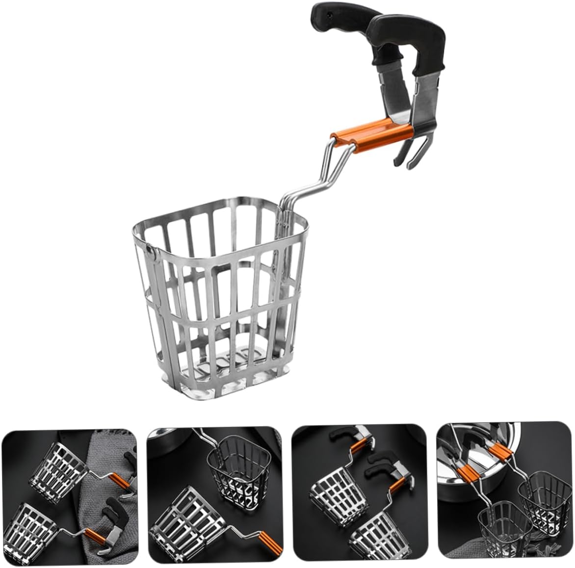 PRETYZOOM 3pcs Blanching Clip Hot Pot Slotted Spoon Slotted Spoon Strainer Easy to Use Hook for Meat Vegetables Hot Pot Party