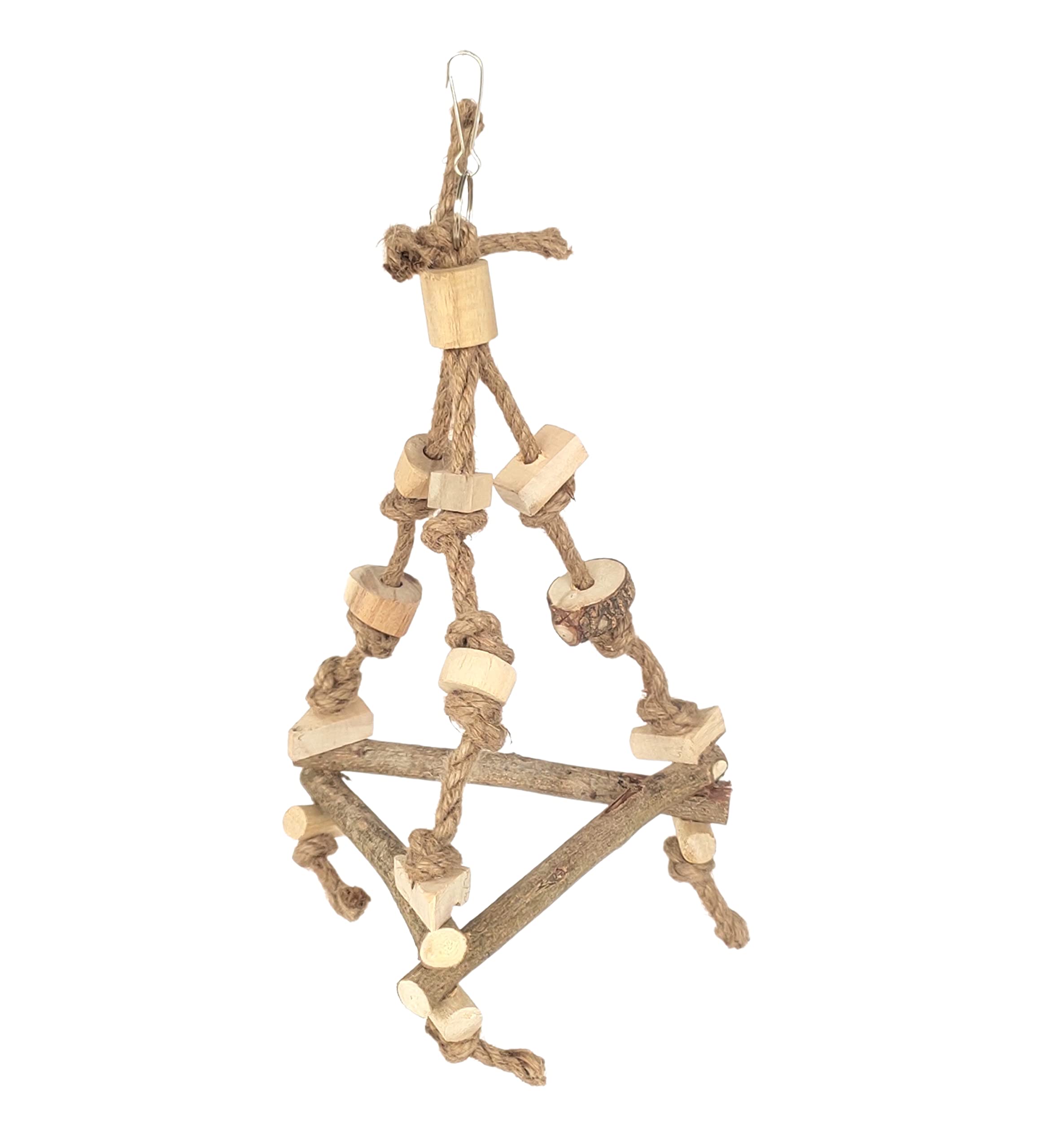 See full amazon price history chart for KSK Parrot Swing Toys, Natural Wooden Triangle Bird Perch Bird Cage Climbing Hanging Toys with Jute Rope & Wooden Block for Parakeet Cockatiel Cockatoo Lovebird Finch KSK Parrot Swing Toys, Natural Wooden Triangle Bird Perch Bird Cage Climbing Hanging Toys with Jute Rope & Wooden Block for Parakeet Cockatiel Cockatoo Lovebird Finch (B09YPSV6PD) Amazon Price History, Amazon Price Tracker