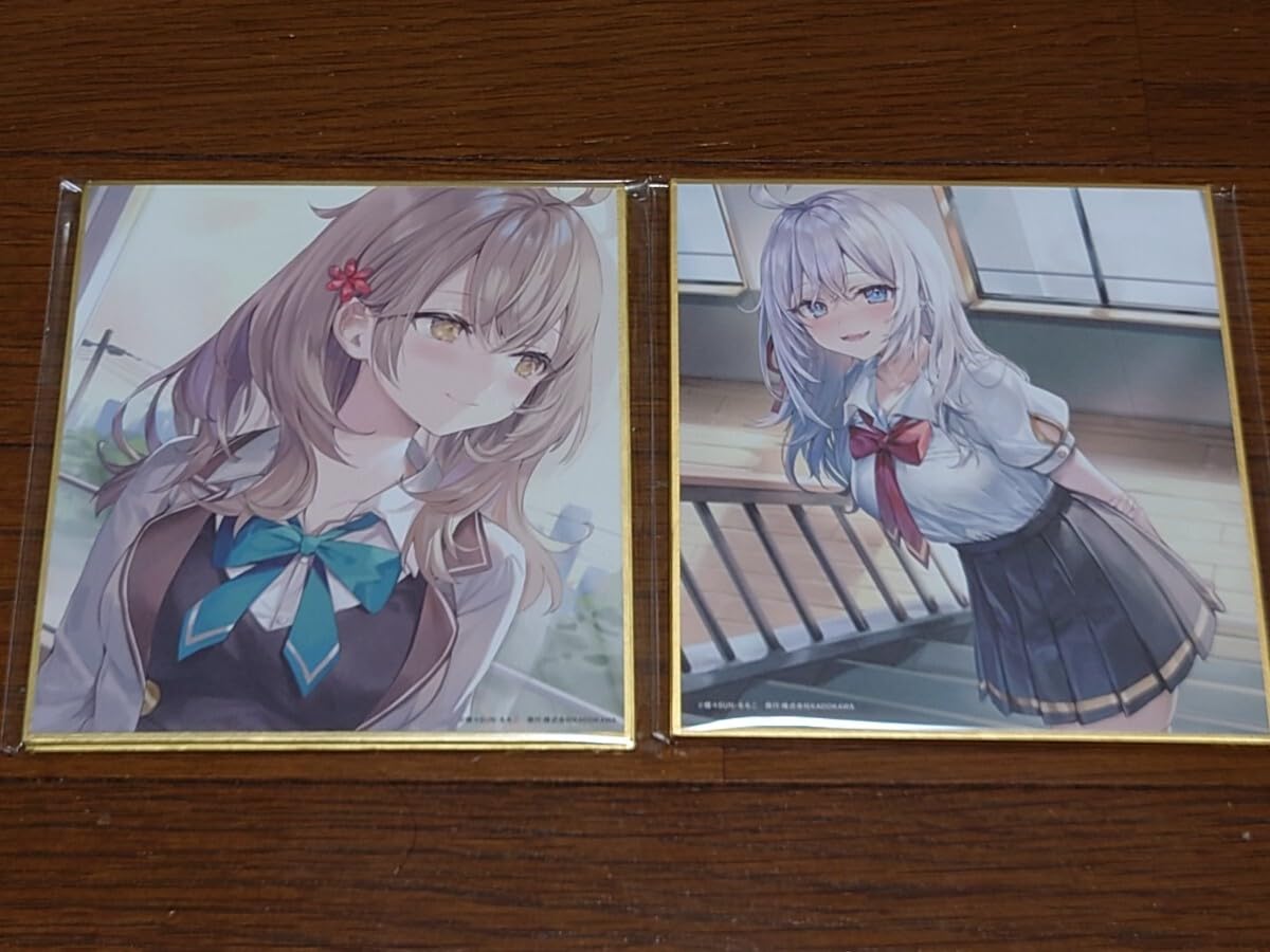 Sometimes Arya-san Next Door Delle in Russian Mini Shikishi Kujidou