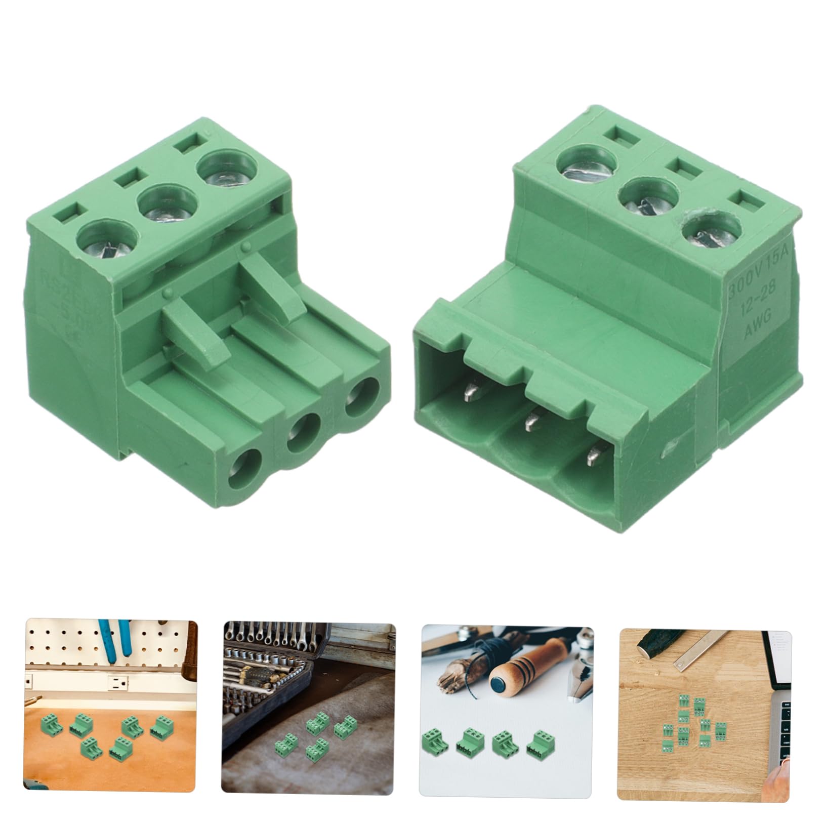 Steckklemmen Polig Kfmg2edgrk 5, 08mm 20 Stück Grün