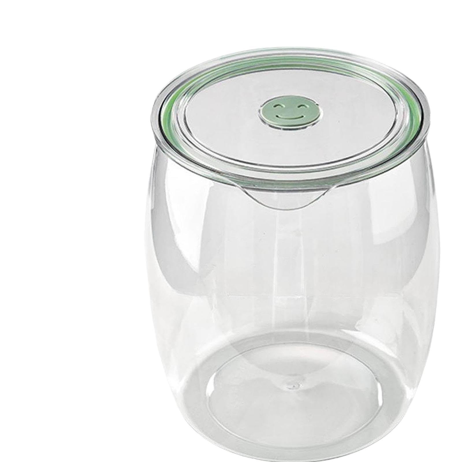 Vorratsglas Aufbewahrungsglas Lebensmittelbehälter Luftdichte Dose mit Silikonverschluss Aus Robustem PET Material für Aufbewahrung von Snacks Süßware, 20l