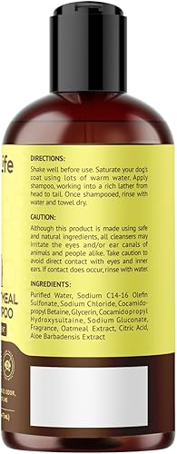 Miniatura 3 de Goldendoodles - Champú y acondicionador para perros, aloe avena + coco, 16 onzas líquidas, champú natural para perros sensibles para razas de