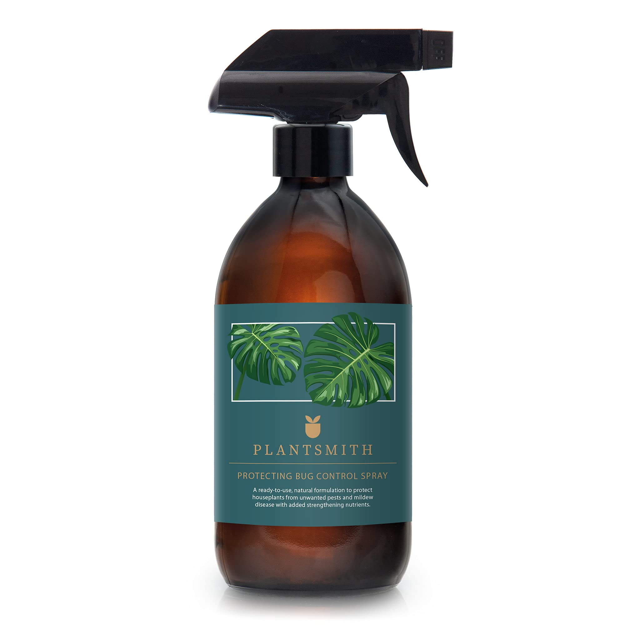 Protecting Bug Control Spray for Indoor Plants & Flowers, Natural Strengthening Formulation to Repel Insects & Pests – 500ml Mist