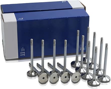 16x Intake Exhaust Valves Set 06D109611H 06D109601M EA888 MK2 1.8/2.0T Replacement For VW Jetta Passat Golf Beetle CC Eos Tiguan Touran AUDI Q3 Q5 A3 A4 A5 A6 Quattro TT TTS 2.0T