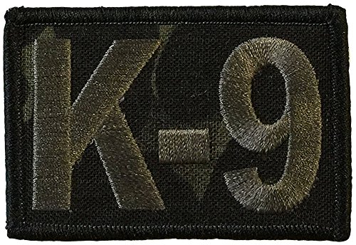 K-9 Tactical Patch 2"x3" - MULTICAM-BLACK