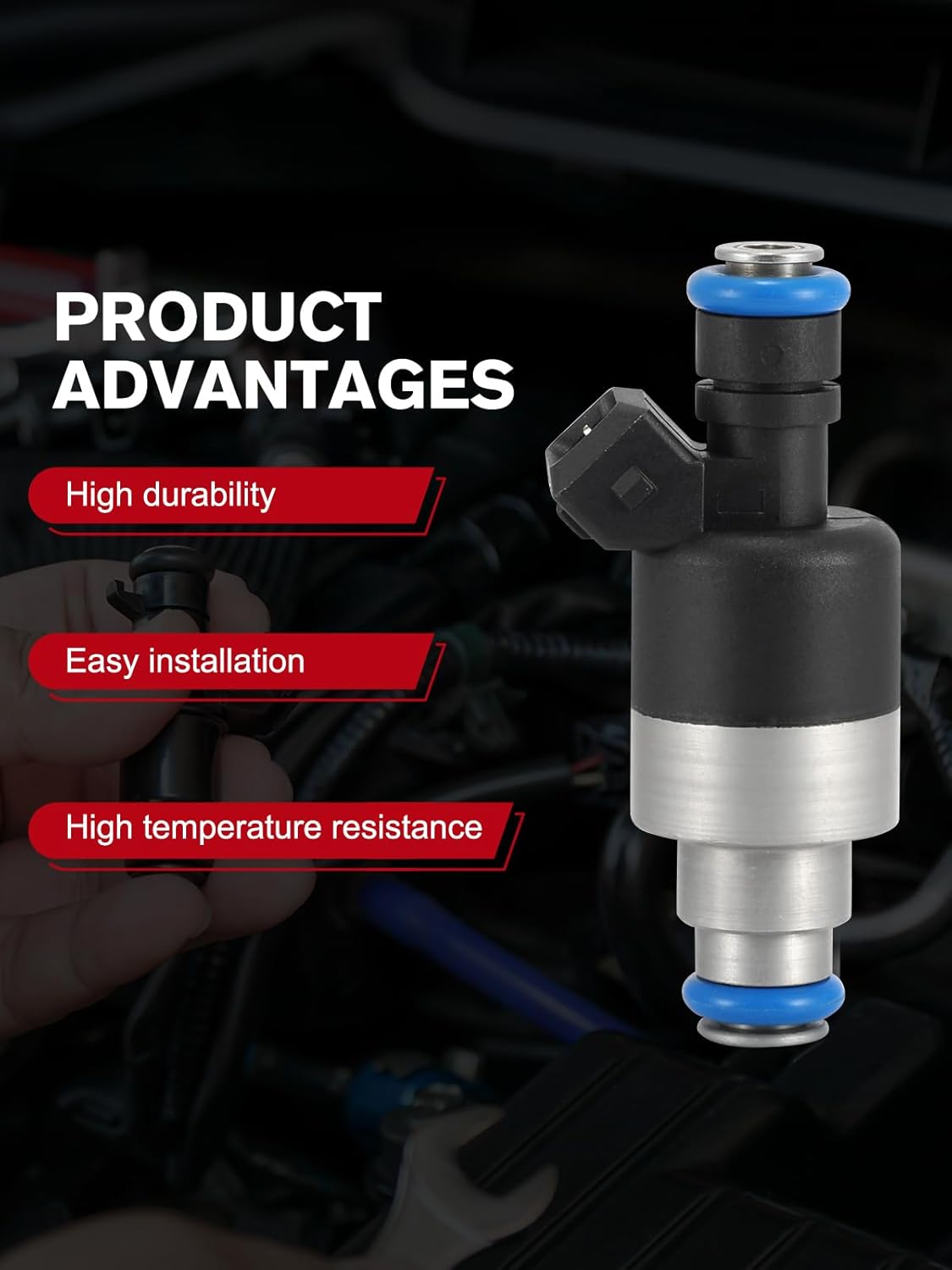 TAUTOY FJ95 Fuel Injectors 6PCS 3.1L 3.4L 1993-1999 For Chevy Malibu Corsica Lumina Monte,For Buick Century Regal Skylark,For Oldsmobile Achieva Cutlass,For Pontiac Firebird Grand Am/Prix,17120262