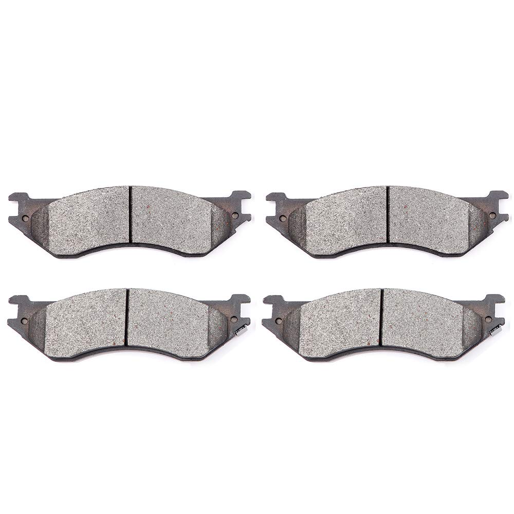 cciyu D702 Ceramic Rear Brake Pad Set Fit For Dodge B1500,For Durango,For Ram 1500 Van, For Ford Expedition, For F-150, For F-150 Heritage, For F-250, For F-250 HD 98-02 For Lincoln Navigator