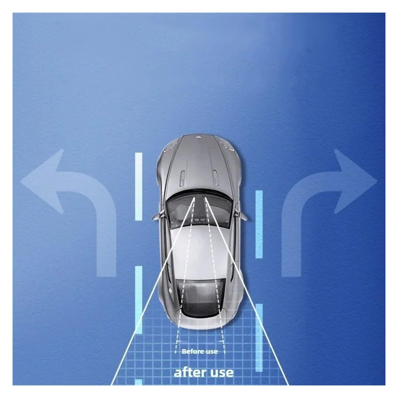 Rétroviseur Conduite Accompagnée Miroir De Voiture Universel À Grande Vue, 2 Tailles