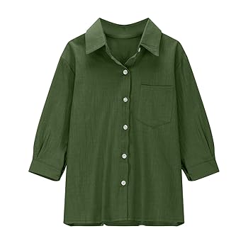 Camicetta Con Volant Per Bambine - Maniche Lunghe In Poliestere, Taglio Loose, Perfetta Per Ogni Occasione - Foto 11