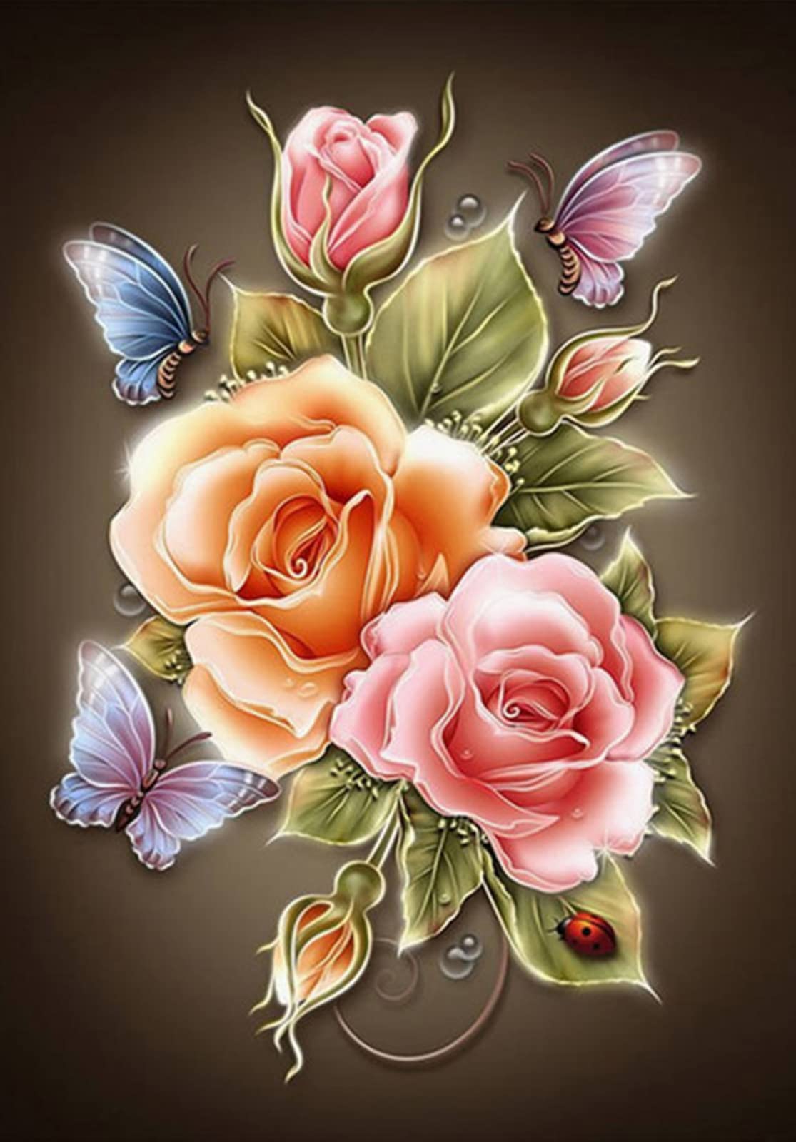 Puzzle 1314 pièces fleurs grand format 75.5x50.5cm casse-tête luxe