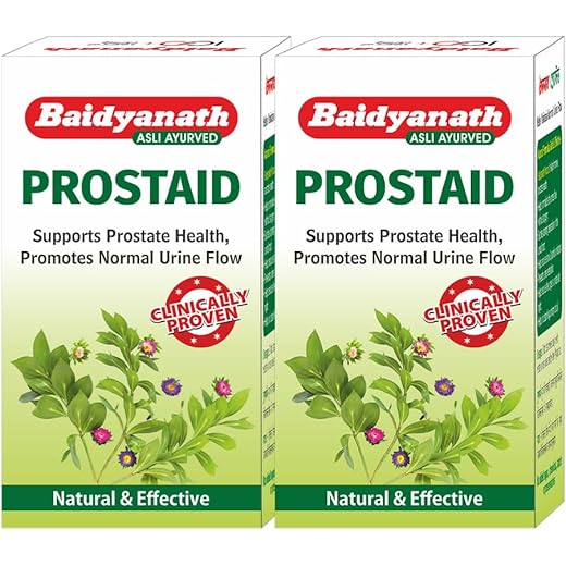 Baidyanath Prostaid Tablets 50 - Pack of 2