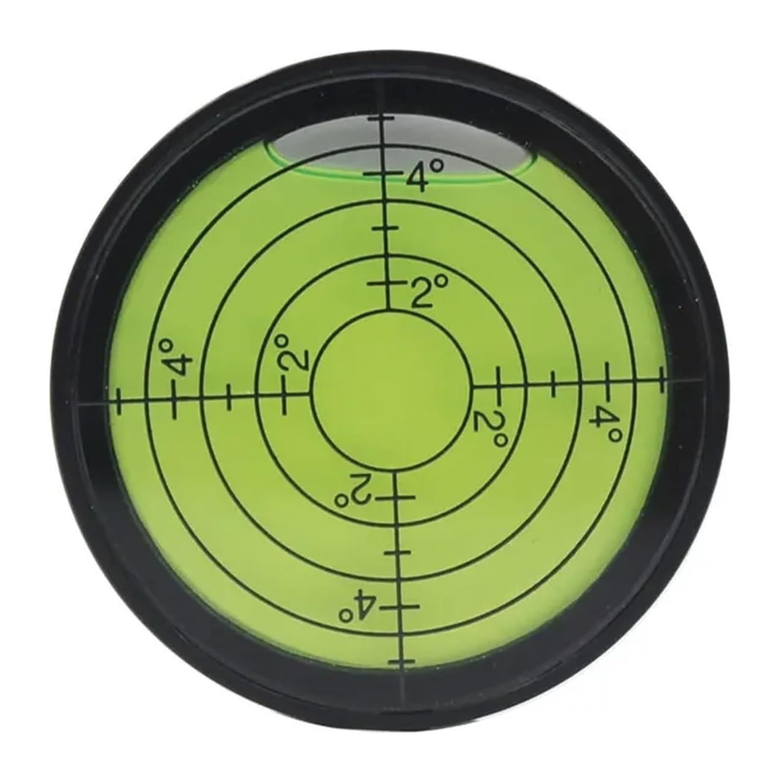 Fcfpxwtz White Surface Level Measurement, Metal Universal Circular Glass Horizontal Spirit Level Multicolor Accuracy 5Mm/M 10Mm/M