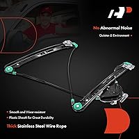 Vista 5 de A-Premium - Regulador de ventana eléctrico sin motor de reemplazo para BMW E46 323i 325i 325xi 328i 330i 330xi para el lado del conductor delantero