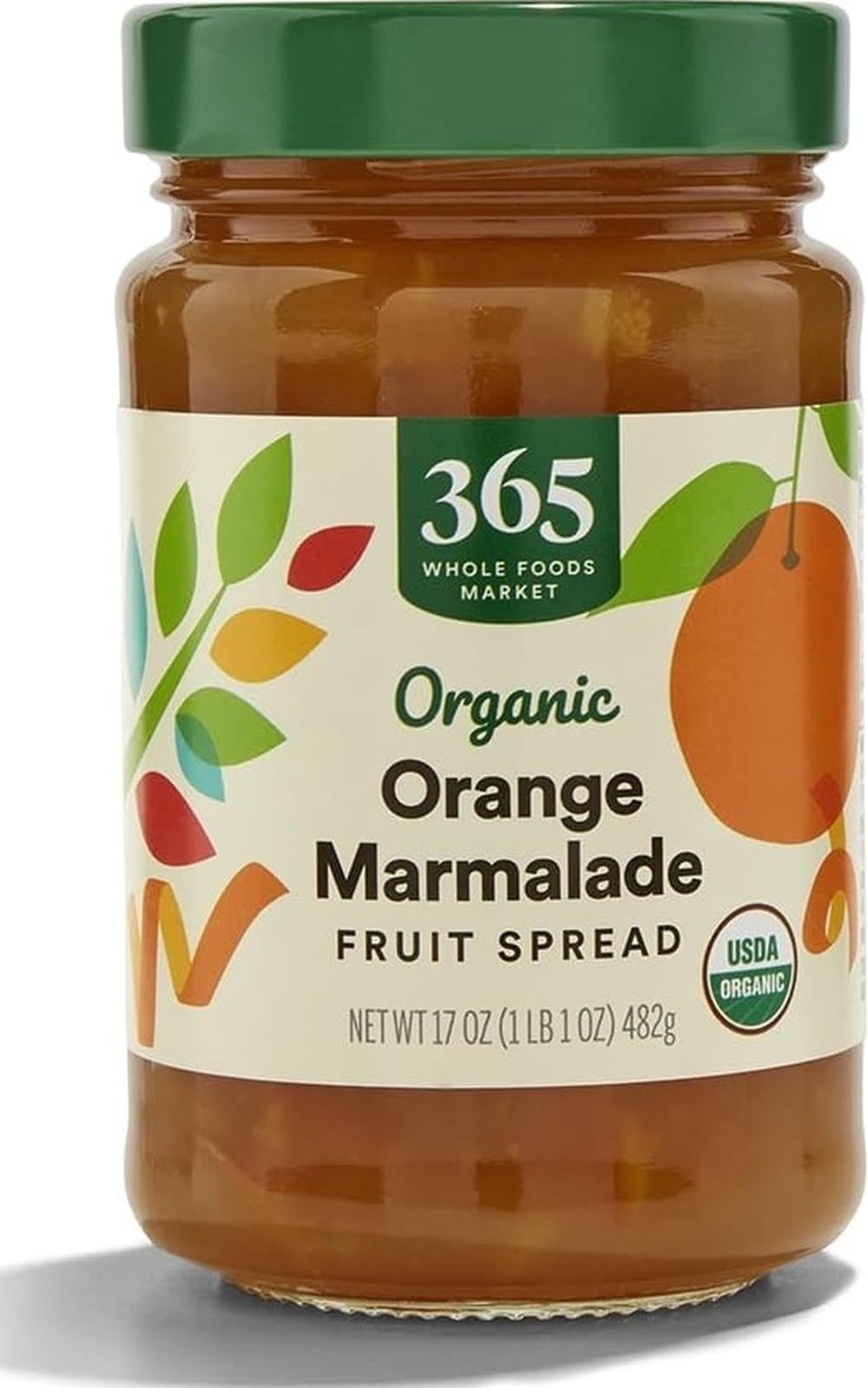365 by Whole Foods Market, Organic Orange Marmalade Fruit Spread, 17 Ounce