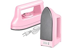 Portable, Versatile Mini Iron for Various Crafting and Travel Needs