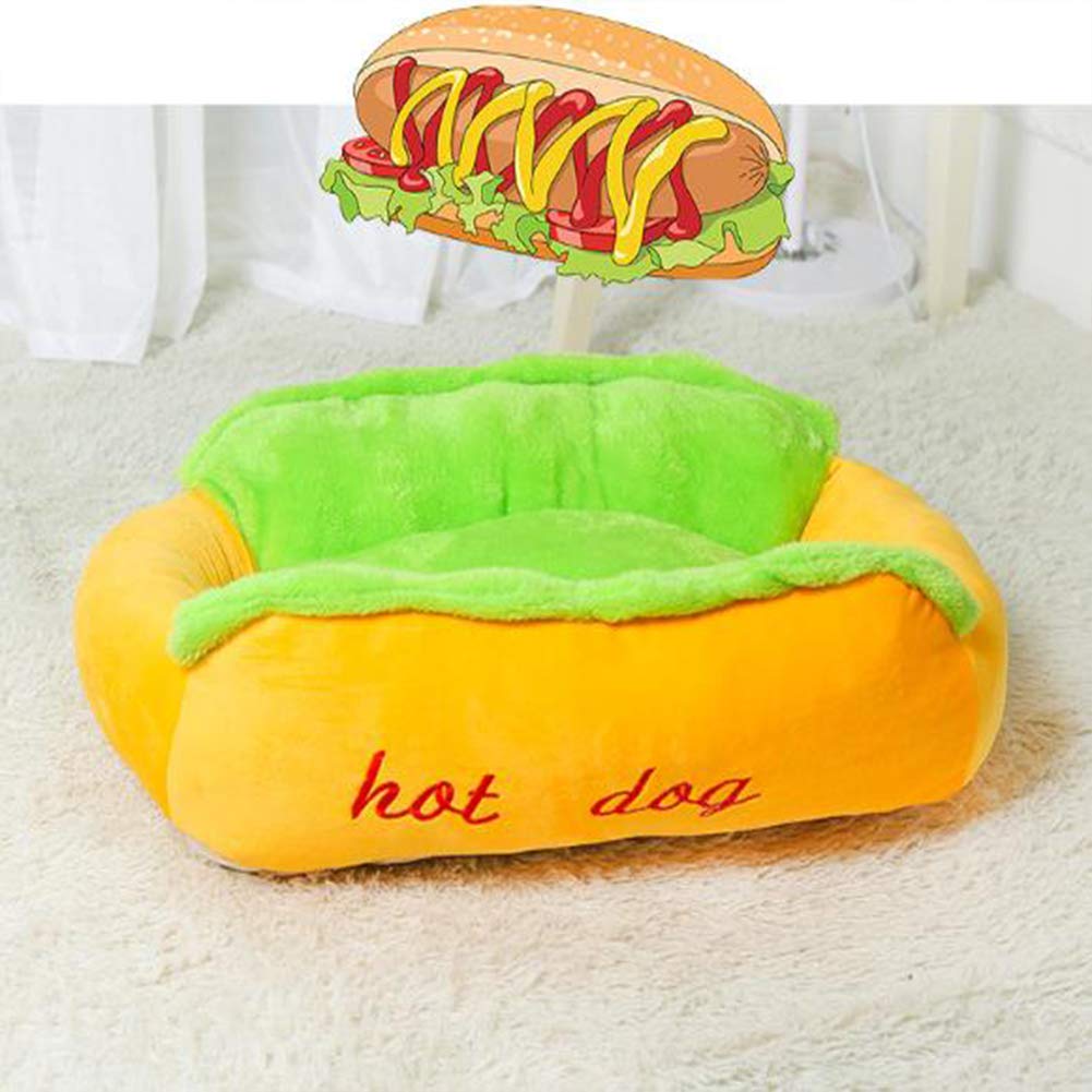Corgi Hundebett, orthopädisch, niedlich, beruhigend, orthopädisch, klein/mittel/groß, Korbgeflecht, Anti-Angst, Memory-Schaum, fusselfest, unzerstörbar, bequem, Schlafhöhle