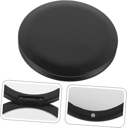 Miniatura 7 de Mini espejo de mano estético de doble cara plegable espejo de maquillaje 10x lupa compacto para bolso elegante y portátil
