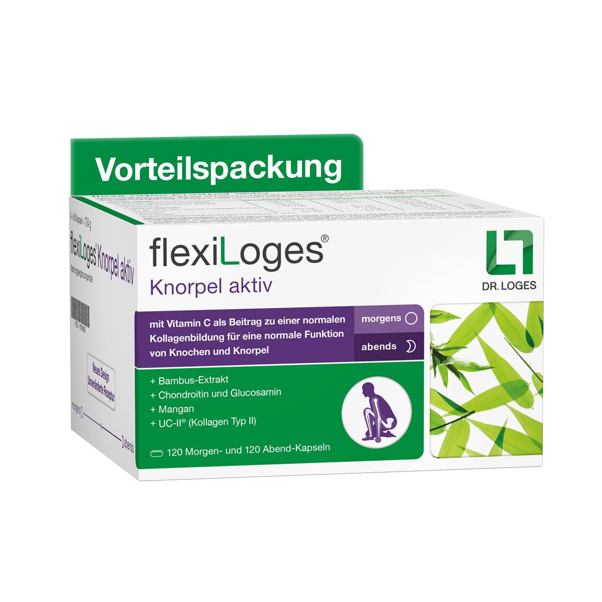 flexiLoges Knorpel aktiv, 240 Sztuka Kapsułki