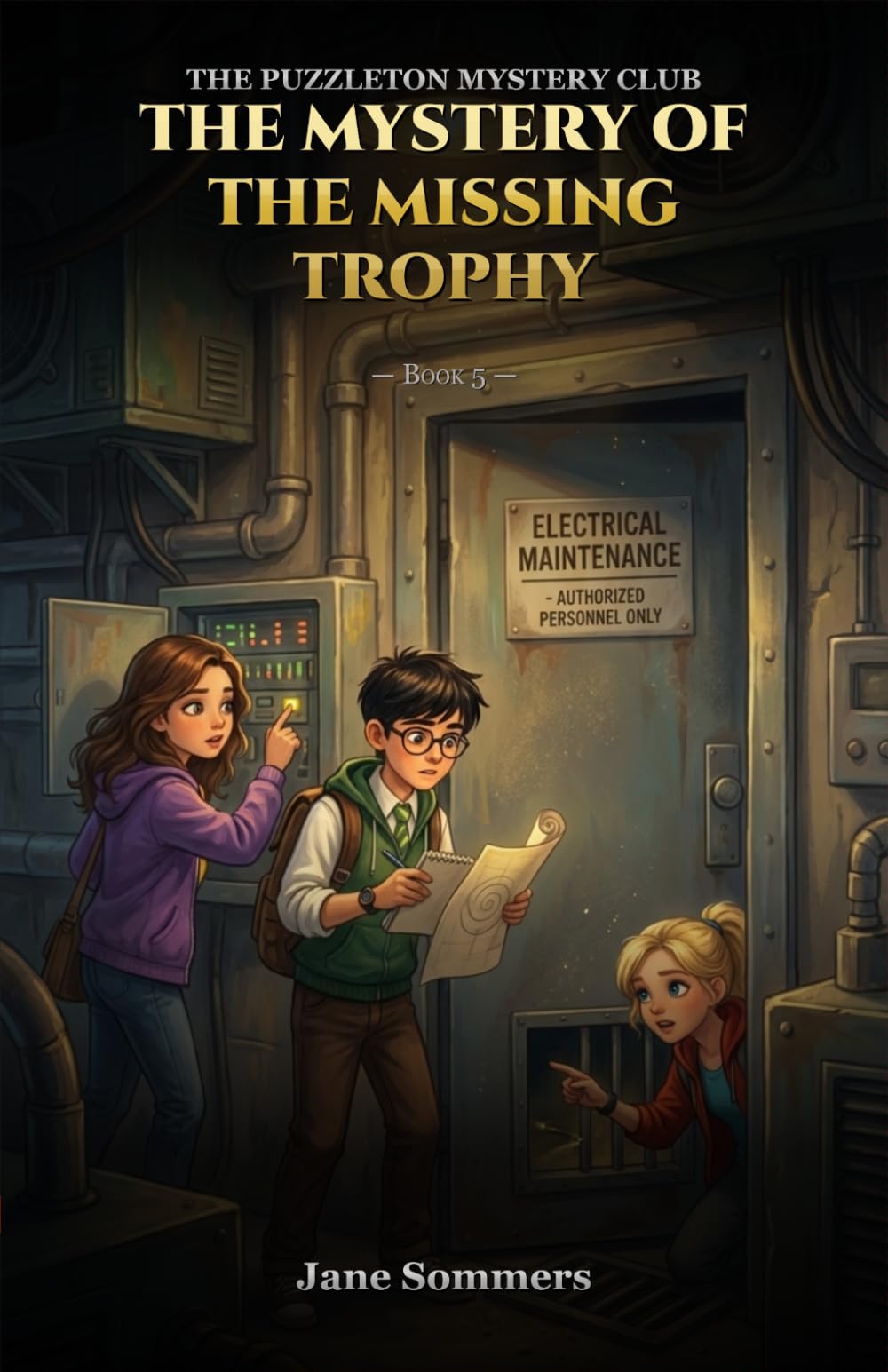 The Puzzleton Mystery Club: The Mystery of the Missing Trophy, Book 5