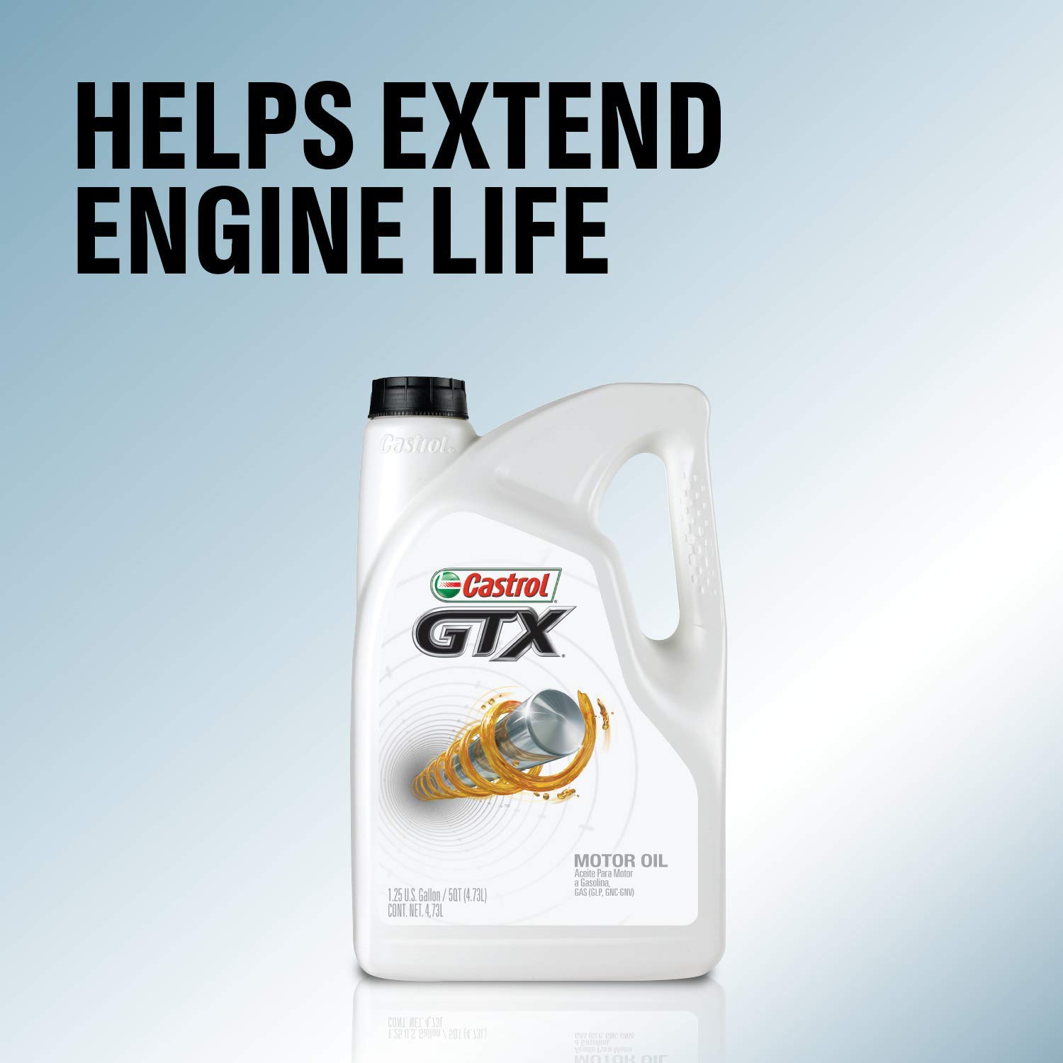 Amazon.com: Castrol - 15A66D-3PK GTX ULTRACLEAN 5W-30 Motor Oil, 5 Quart, 3  Pack : Everything Else
