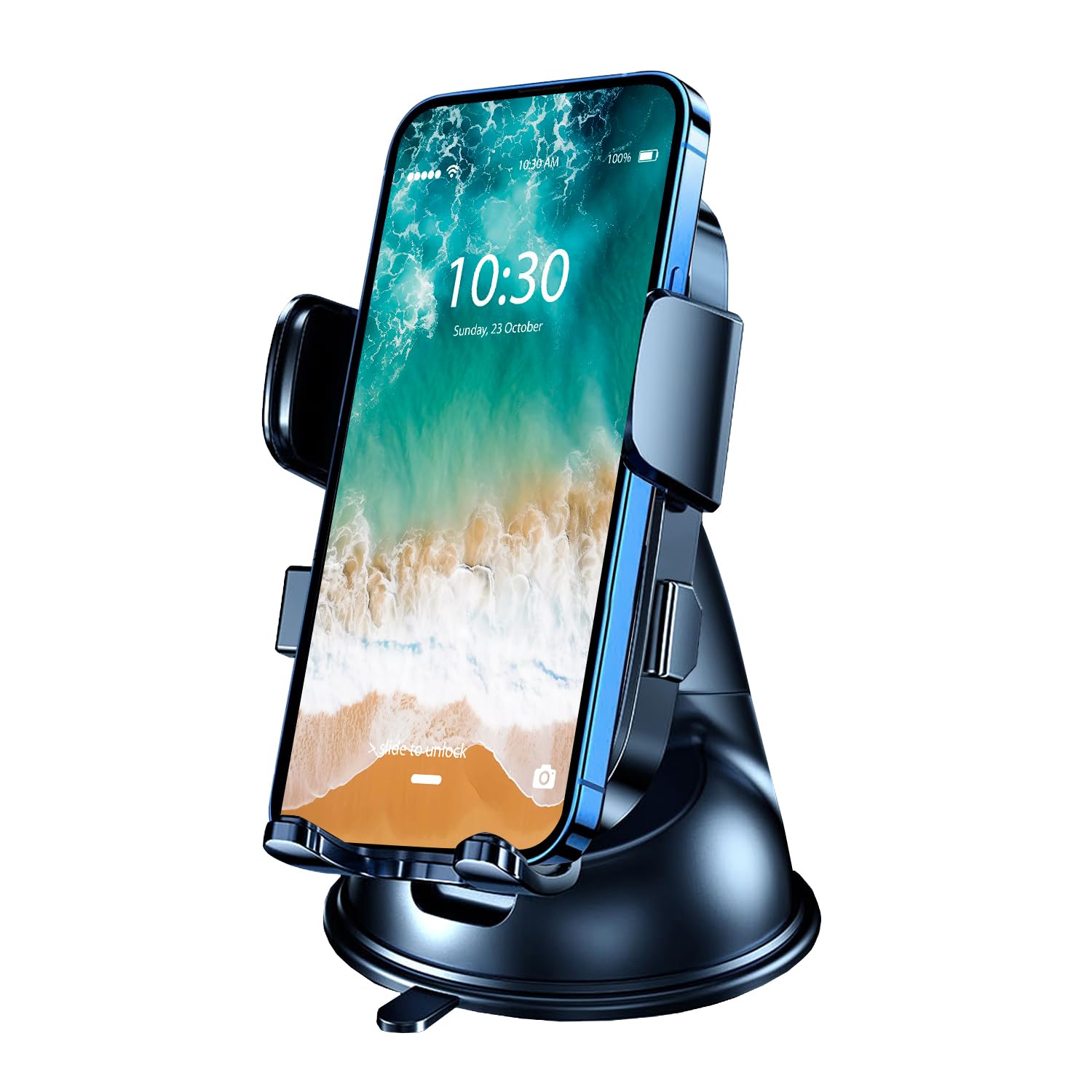Soporte para teléfono de barco, soporte impermeable con ventosa para teléfono, salpicadero de coche, para barcos, kayak, vela, barco, marina, compatible con iPhone 15, 14, 13, 12, 13, Pro Max, Xs, XR