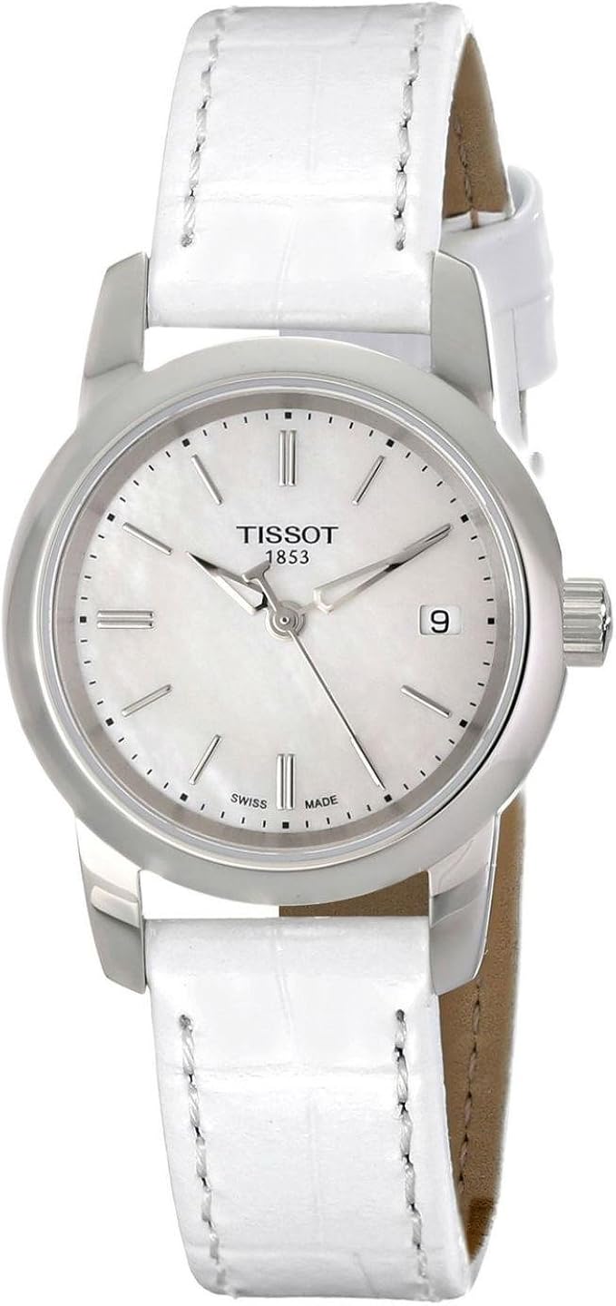 Amazon.com: Tissot Women's T0332101611100 Classic Dream Analog Quart z  White Watch : Clothing, Shoes \u0026 Jewelry