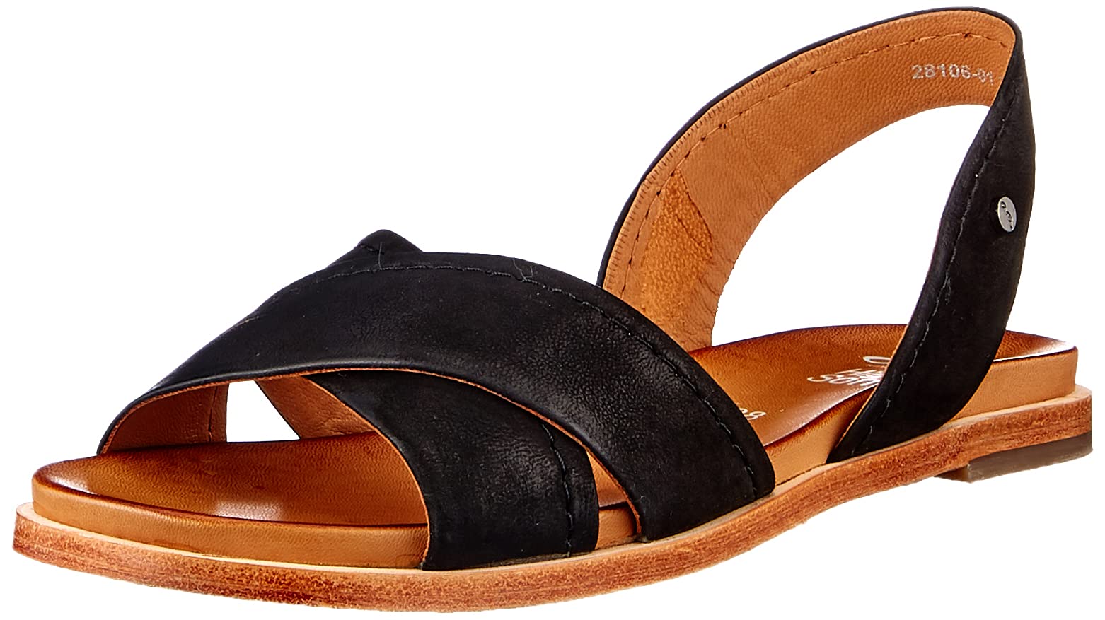 ARA Women's Kent Sandals, black, 6-6.5 UK