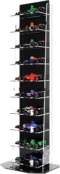 Display Stand compatible with LEGO 10 x Speed Champions: Formula 1 Range