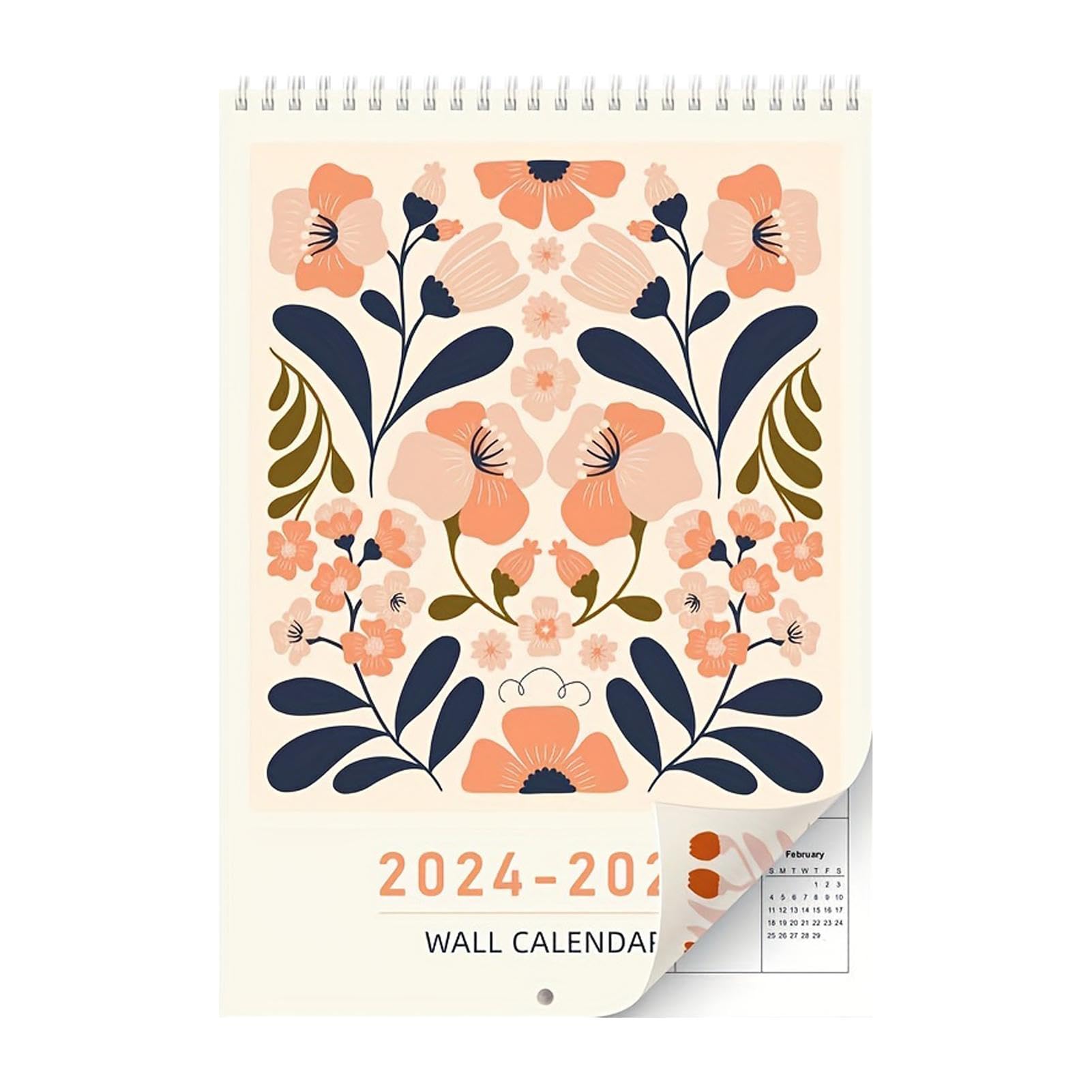 Calendario 2025, Calendario de Pared Arte 2025 | Calendario de Pared Arte Decorativo - Calendario de Arte Moderno para la Pared Calendario de Planificación de Arte de Pared Decorativo 2025