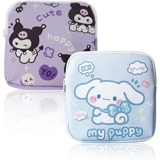 ZIBUYU 2Pcs Small Pouches Travel Organizer