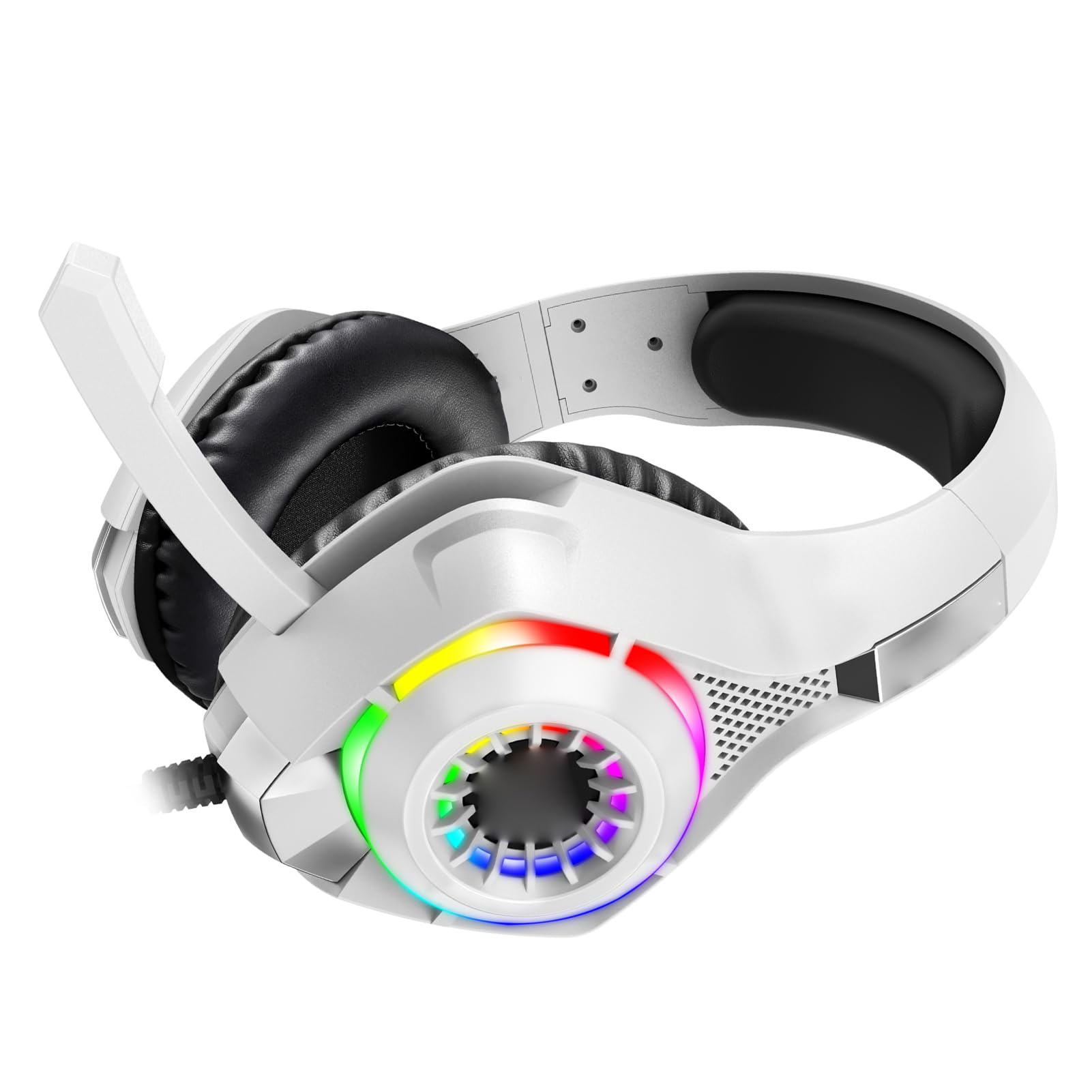 Aoresac Cuffie da gioco, con controller