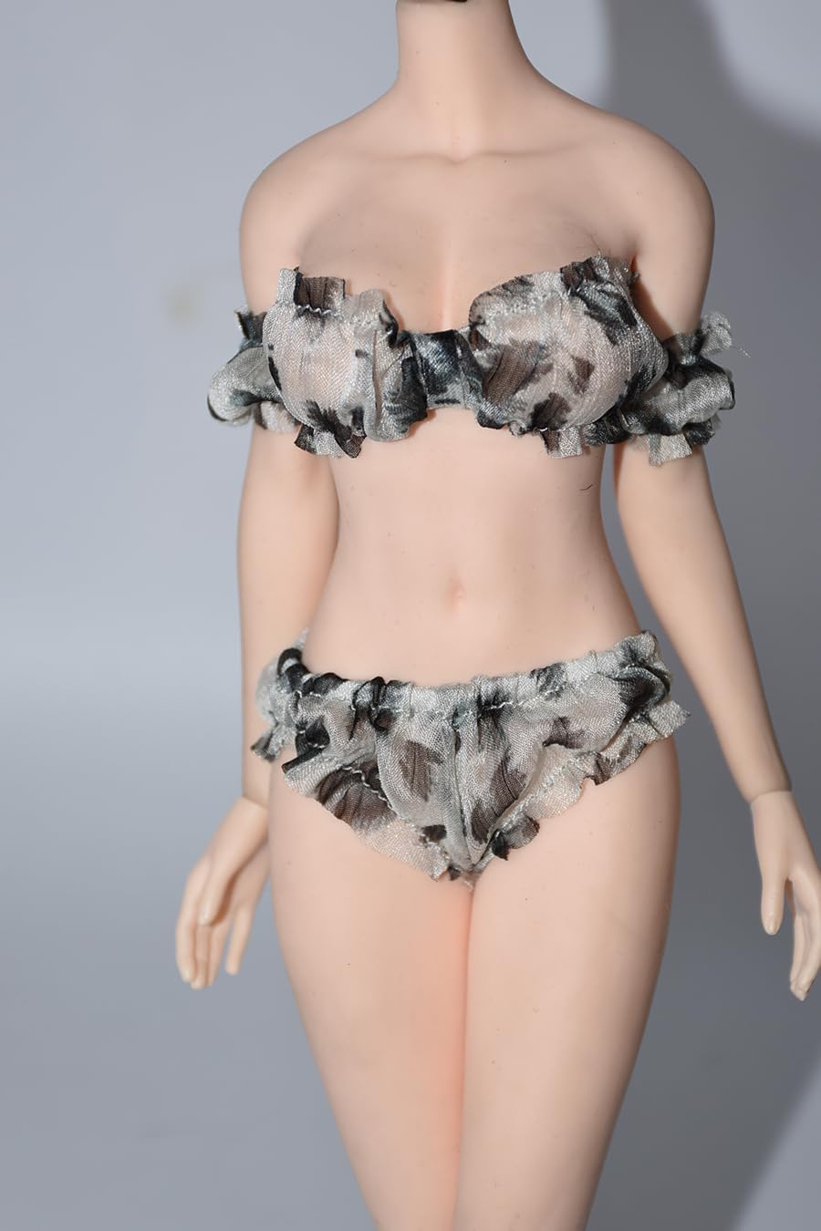 Figurine d'action féminine vêtement de bain 1/6 | Accessoire bikini léopard 12"