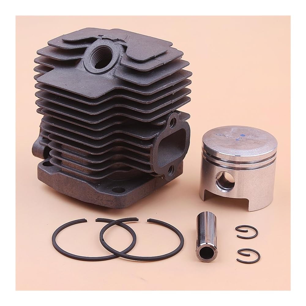 Kit de Anillo de retención de Pasador de pistón de Cilindro de 41,5 mm, Compatible con Motor de desbrozadora Kawasaki TH43, TH430 y KBH43A.