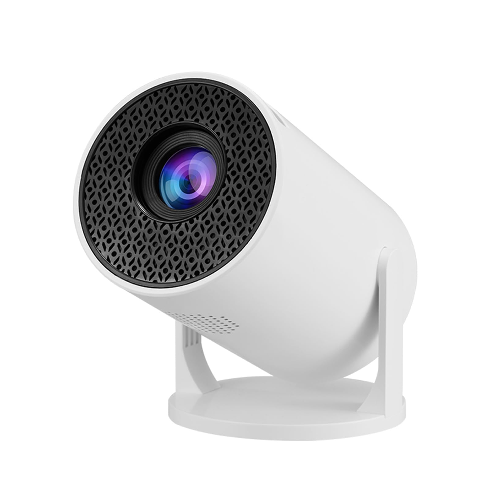 Mini Proiettore per Telefono 1080P con WiFi e Bluetooth, Regolabile a 270°, Correzione Trapezoidale Orizzontale Automatica, Videoproiettori per Telefono