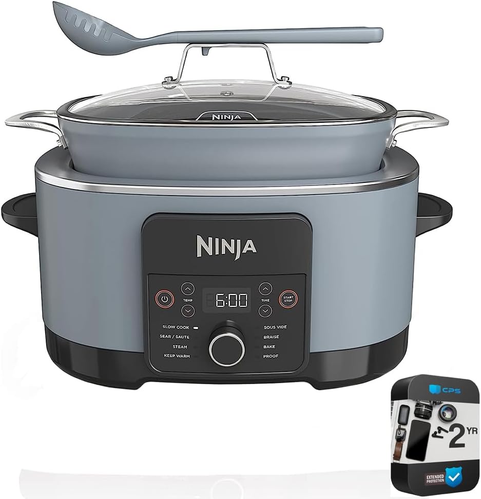 Ninja MC1001 Foodi Possible Slow Cooker PRO Multi-Cooker (Renewed) Bundle with 2 Year Enhanced Protection Pack Ninja MC1001 Foodi Possible Slow Cooker PRO Multi-Cooker (Renewed) Bundle with 2 Year Enhanced Protection Pack
