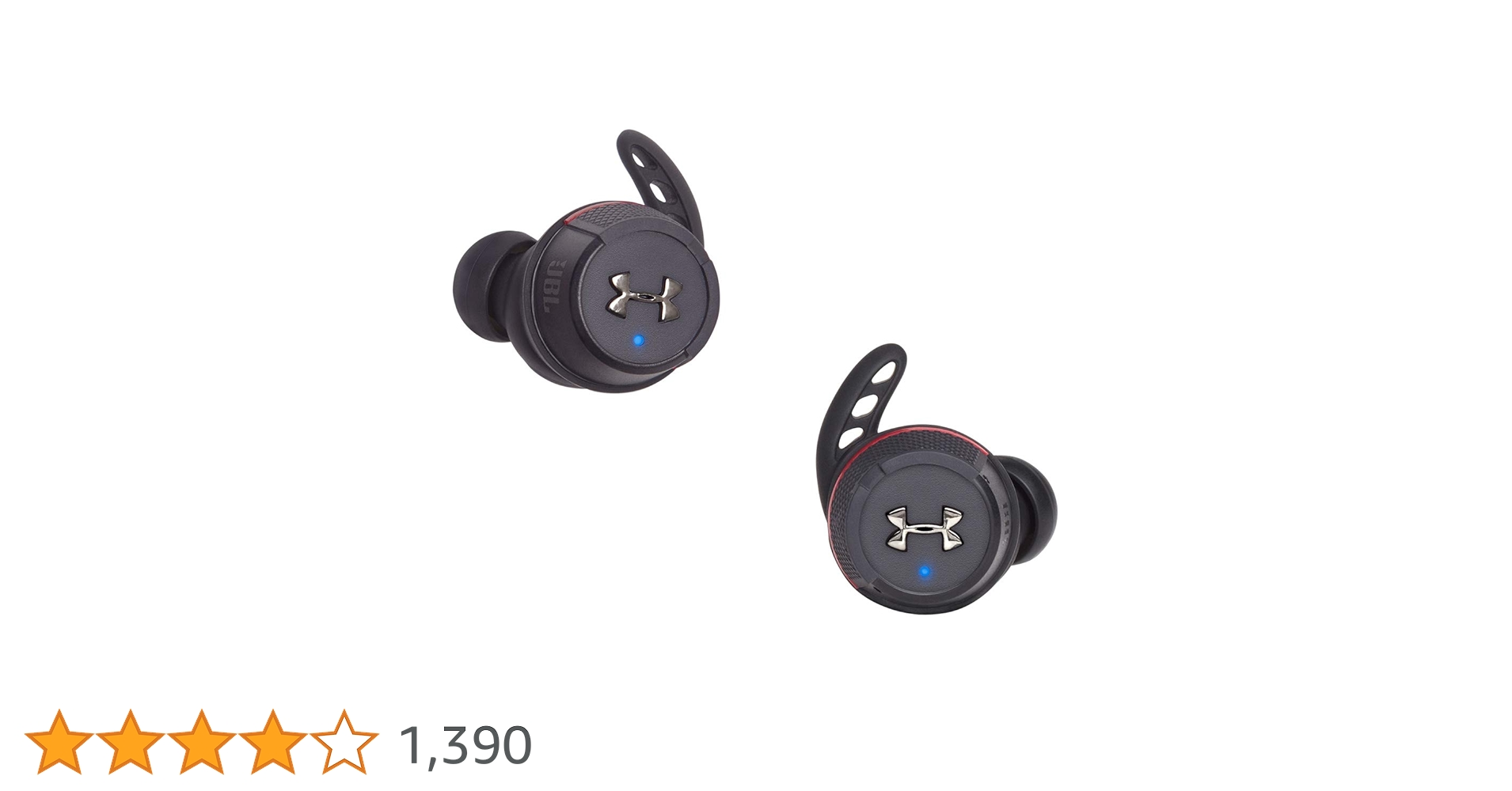 【希少・未使用品】UA SPORT WIRELESS FLASH JBL Under Armour FLASH, Sport In-Ear Headphones, Black