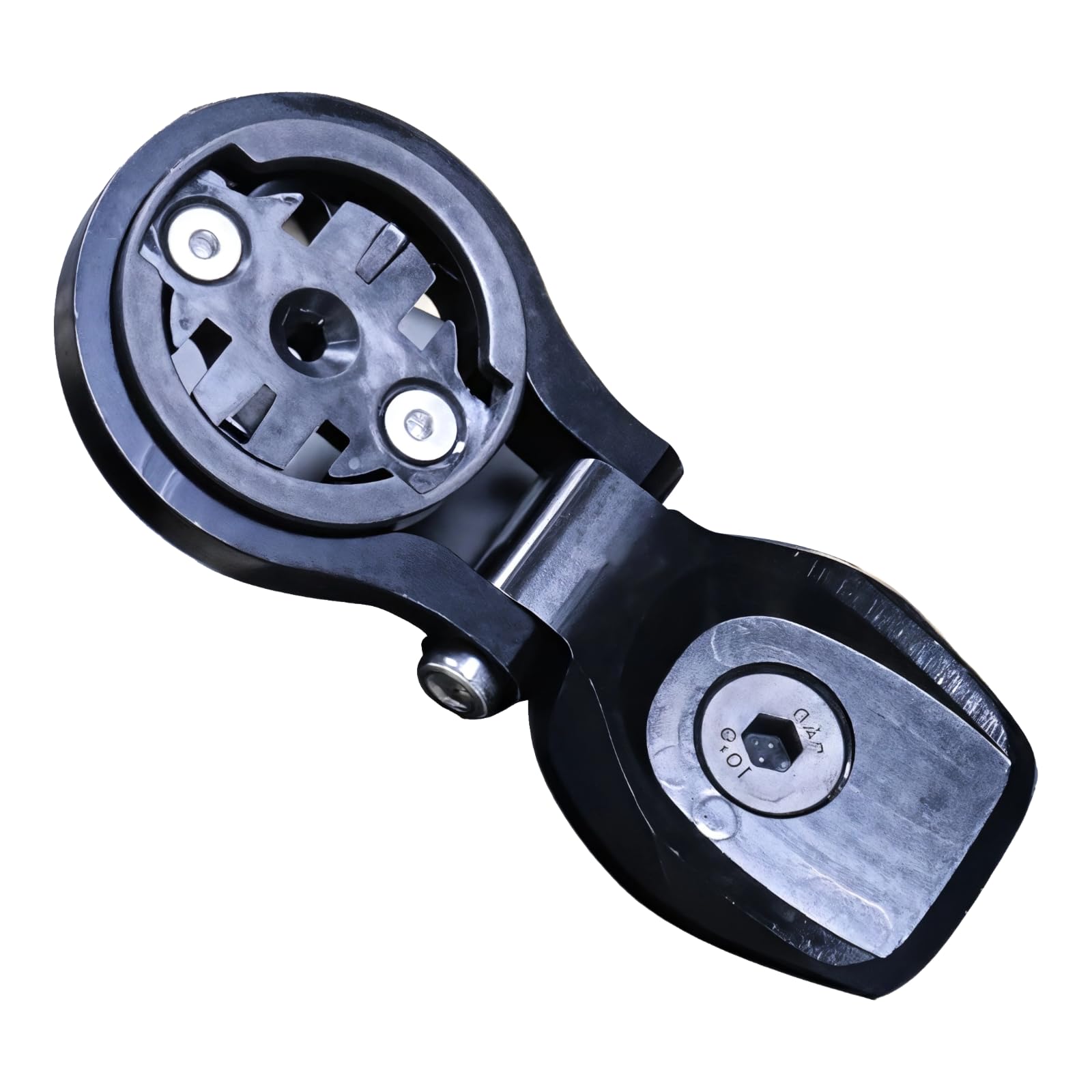 Supporto per computer da bicicletta, in lega di alluminio, supporto GPS per manubrio Syncros integrato, compatibile con Garmin e Bryton, design leggero da 1.23 oz / 35 g