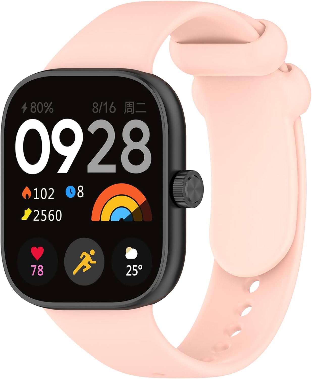 Senter Quick Release Soft Rubber Replacement band for Redmi Watch 4 Smart Watch