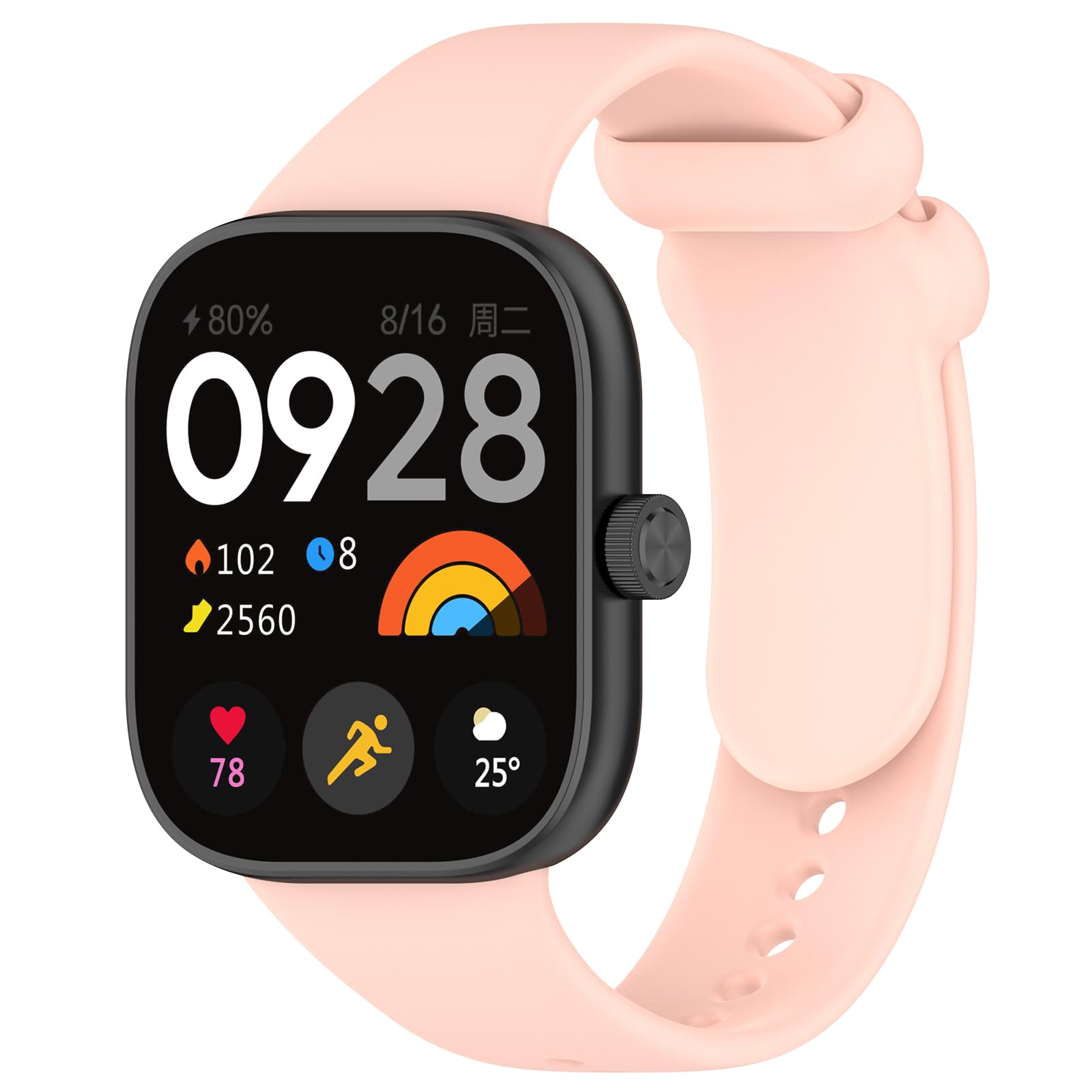 Senter Quick Release Soft Rubber Replacement band for Redmi Watch 4 Smart Watch