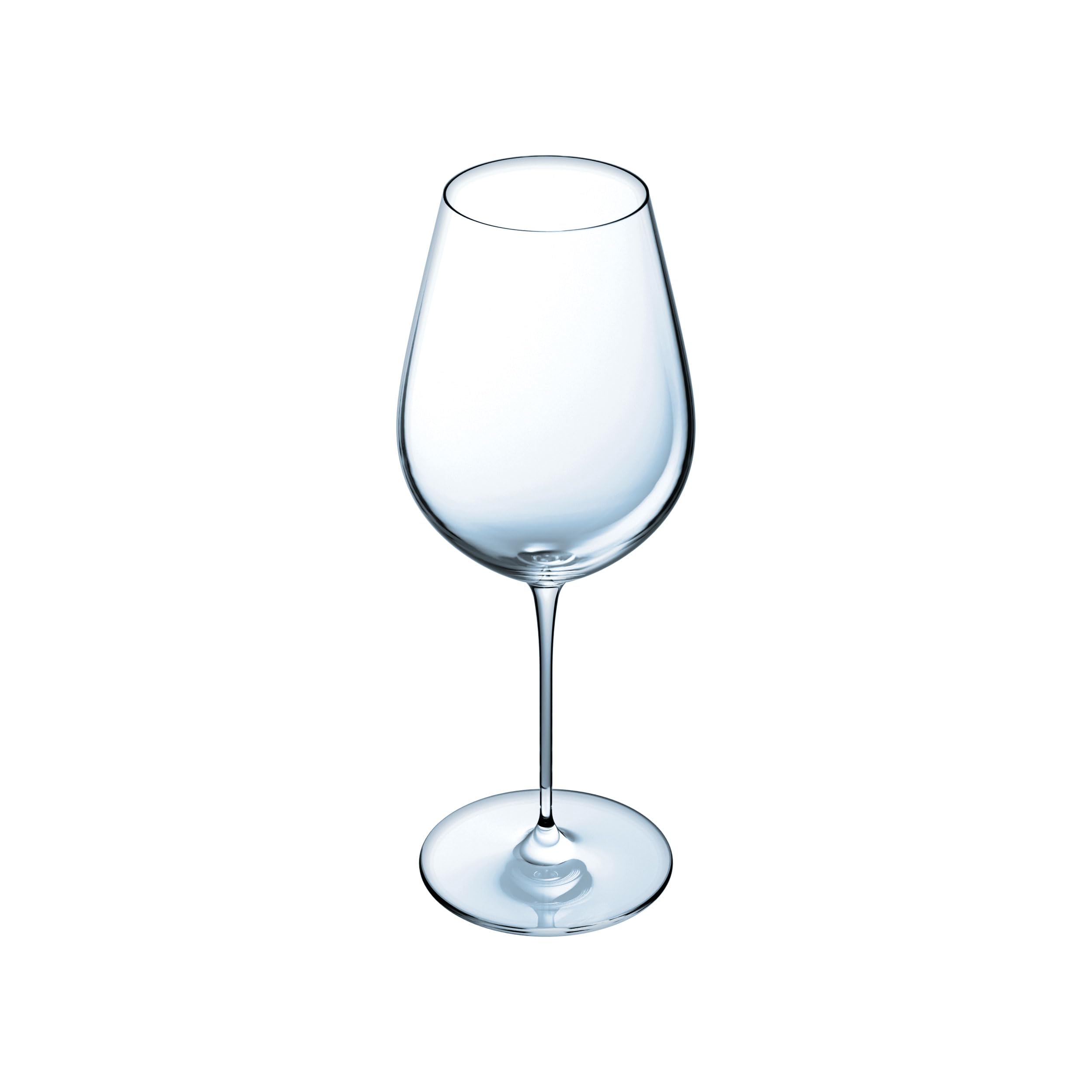 Chef & Sommelier Copas de Vino Blanco Galea 47 cl Juego de 6 | Cristalín sin plomo, copas de cristal con pie, apto para lavavajillas, fabricado en Francia, ideal restaurante y catas