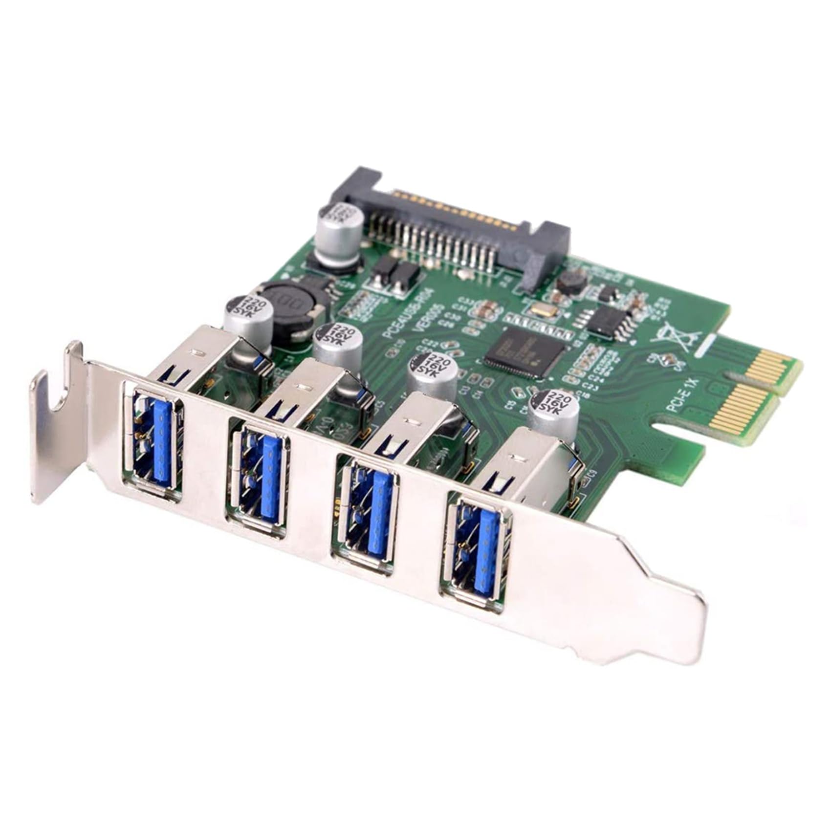 3 x Low Profile 4 porty PCI-E na USB 3.0 HUB PCI Express rozszerzenia karty 5 Gbit/S USB 1.1/2.0/3.0 operacyjne systemy operacyjne