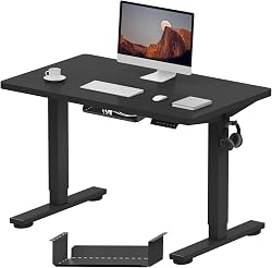 FLEXISPOT Sitting and Standing Desk, 140 x 80 x (73-123),…